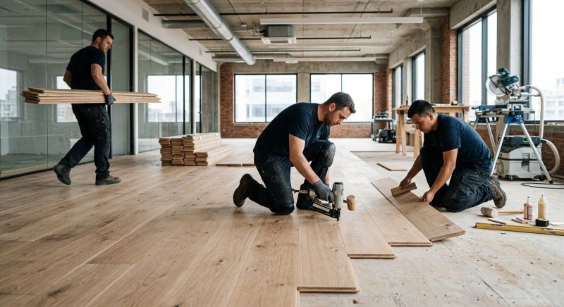 Commercial Hardwood Service in Harmony, PA