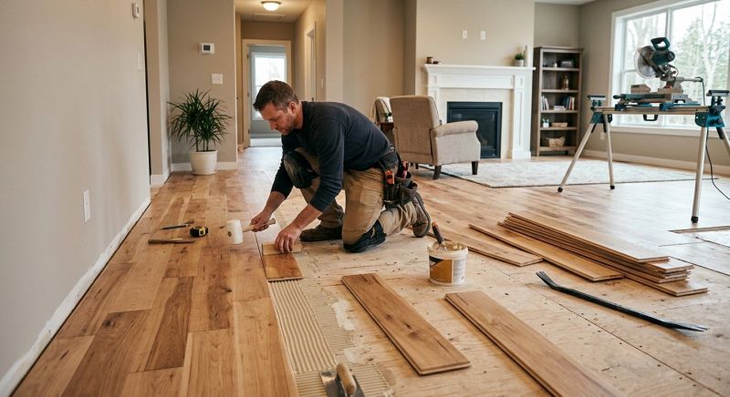 Engineered Wood Installation in Wexford, PA