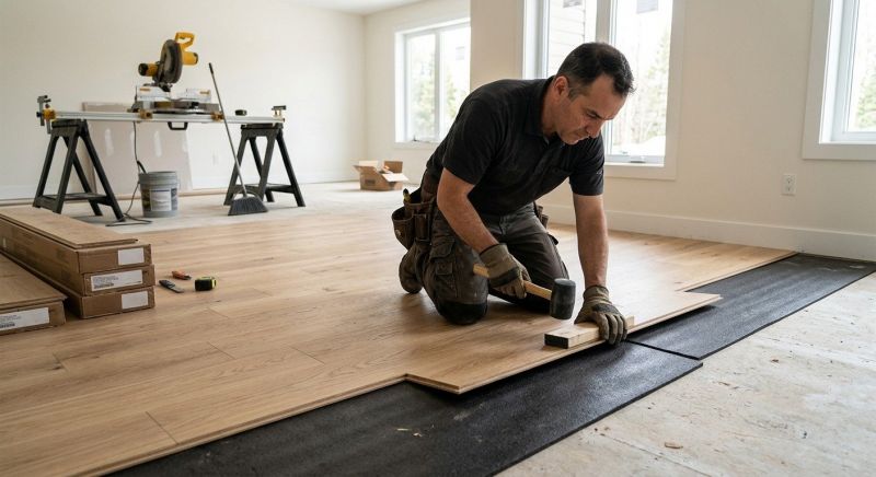 Engineered Wood Installation in Wexford, PA