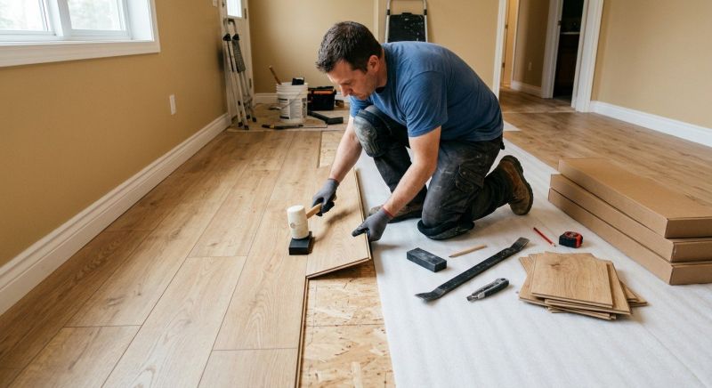 Laminate Floor Installation in Natrona Heights, PA