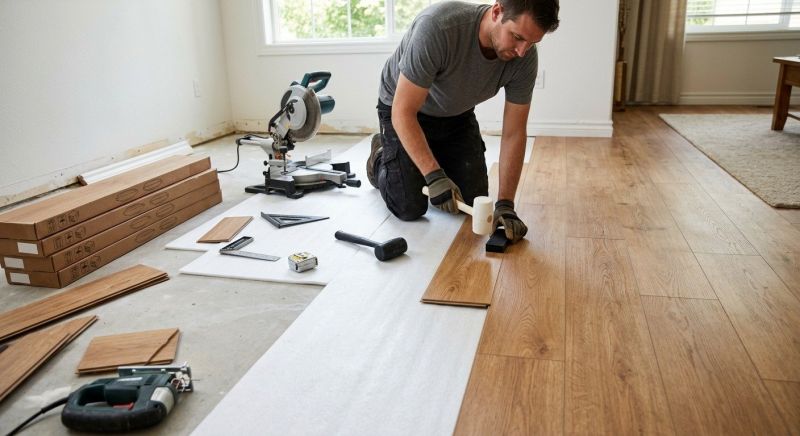 Laminate Floor Replacement in Beaver Falls, PA