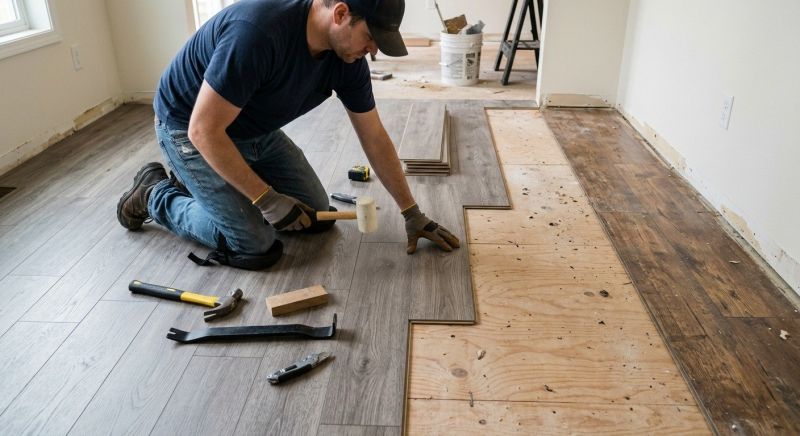 Laminate Floor Replacement in Cranberry Twp, PA