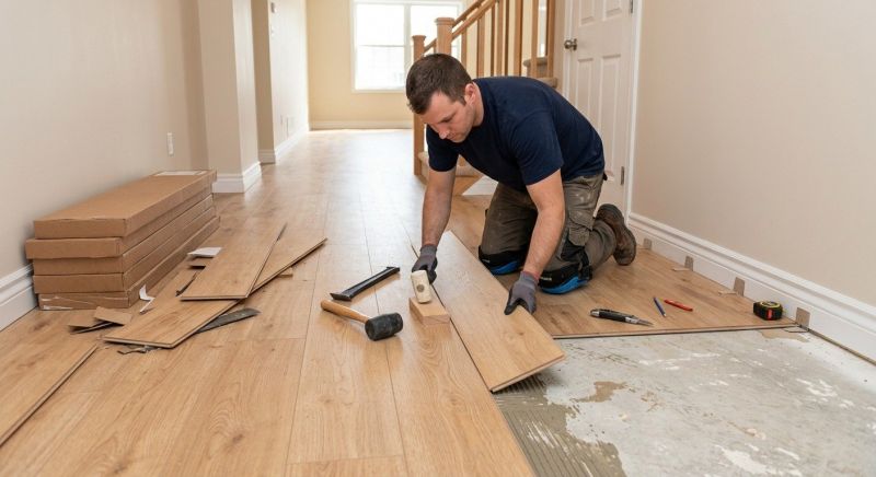 Laminate Floor Replacement in Harmony, PA