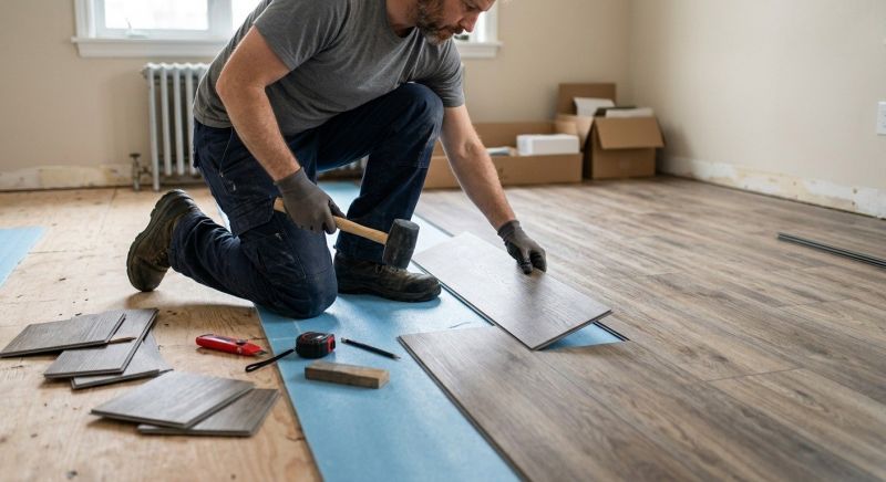 Linoleum Floor Installation in Gibsonia, PA