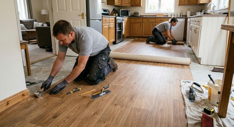 Linoleum Floor Installation in Wexford, PA