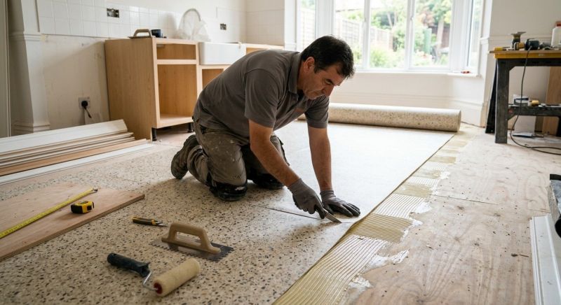Linoleum Floor Installation in Wexford, PA