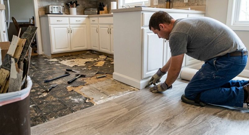 Linoleum Floor Installation in Murrysville, PA
