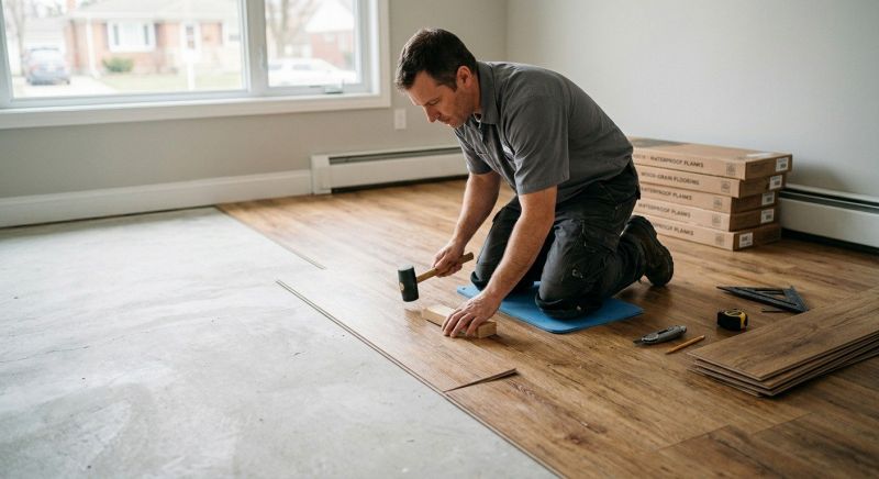 Linoleum Floor Installation in Sewickley, PA