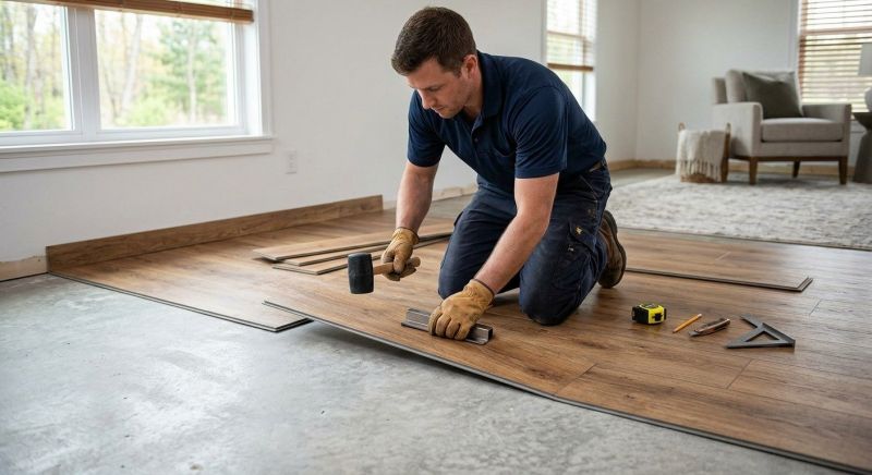 Luxury Vinyl Tile Installation in Burgettstown, PA