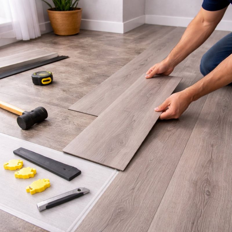 Luxury Vinyl Tile Installation in Carnegie, PA