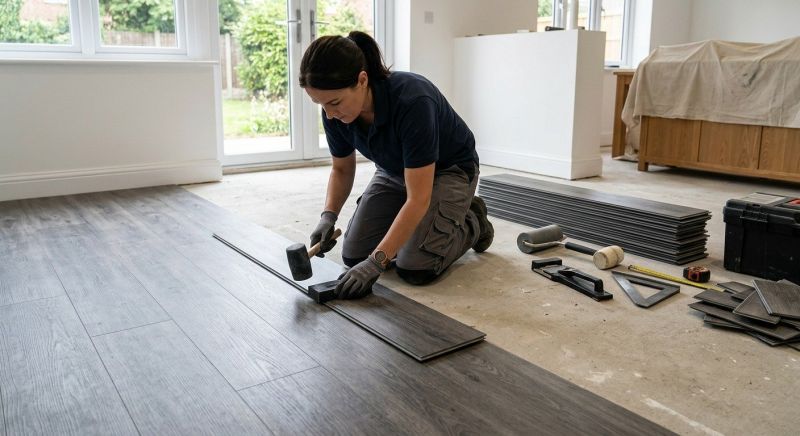 Luxury Vinyl Tile Installation in Wexford, PA