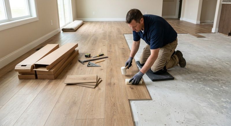 Luxury Vinyl Tile Installation in Monroeville, PA