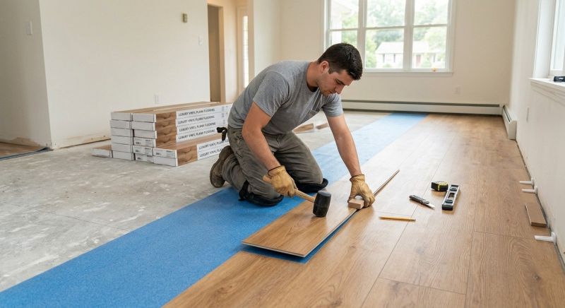 Lvt Flooring Installation in Ambridge, PA