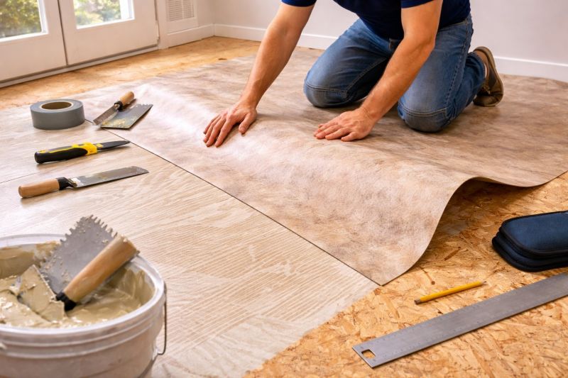 Sheet Flooring Installation in Carnegie, PA