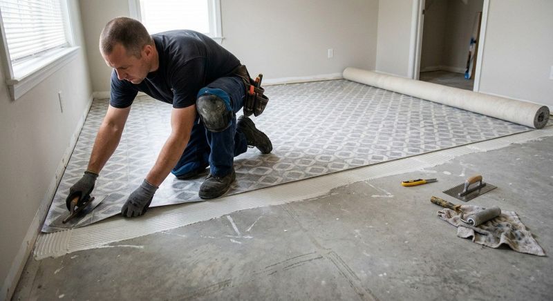 Sheet Flooring Installation in Freeport, PA