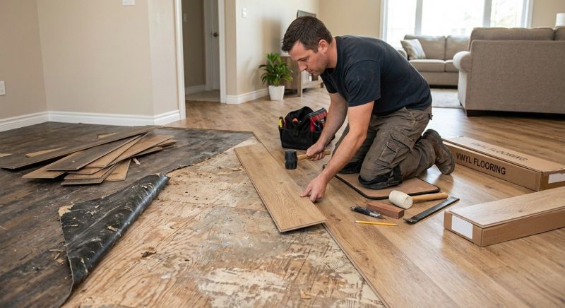Vinyl Flooring Installation in Beaver County, PA