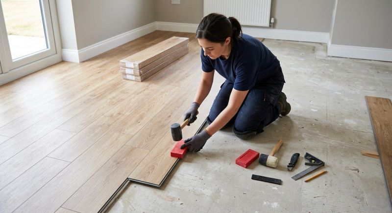Vinyl Plank Floor Installation in Wexford, PA