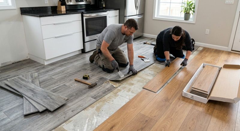 Vinyl Tile Replacement in Wexford, PA