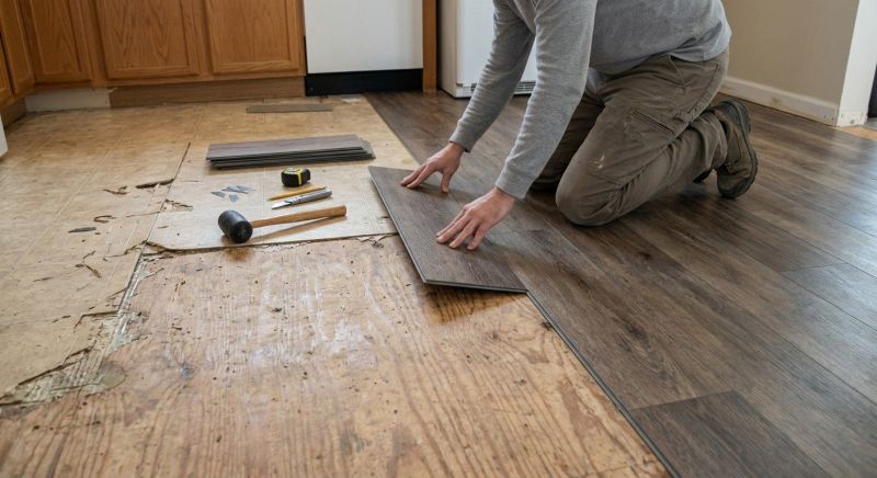 Vinyl Tile Replacement in Wexford, PA
